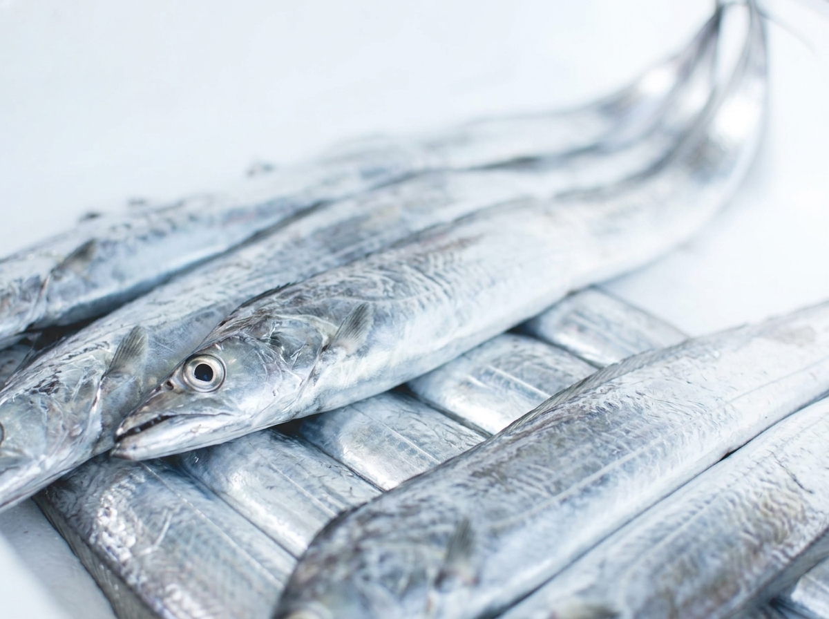Close-up of fresh Ribbon Fishes